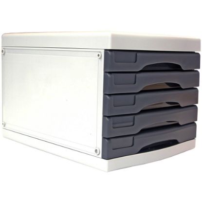 Picture of METRO 3475 MULTI A4 5 DWR STORAGE GREY
