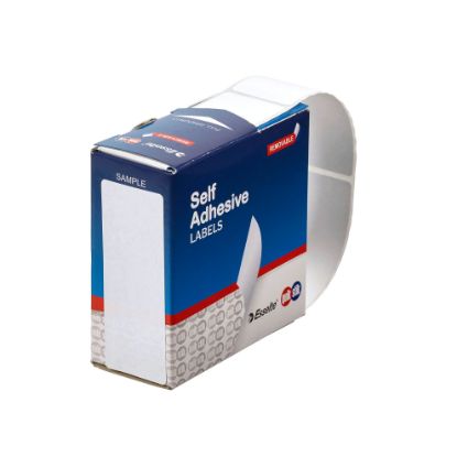 Picture of QUIKSTIK LBL DISP RECT REPO 29X76MM WH