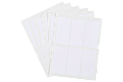 Picture of QUIKSTIK HANGSELL RECT PERM 24X49MM WHT