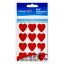 Picture of QUIKSTIK HANGSELL HEARTS PERMANENT RED