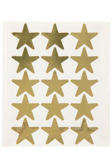 Picture of QUIKSTIK HANGSELL STARS LGE PERM GOLD