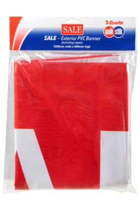 Picture of QUIKSTIK SALE EXTERIOR PVC BANNER PK1