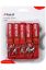 Picture of RXL PREPRINTED VISITOR LANYARD RED PK 5