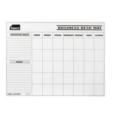 Picture of SCO UNDATED DESK PLANNER REFILL PK12
