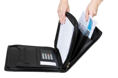Picture of SPIRAX A4 EXECUTIVE ZIPPERED COMPENDIUM