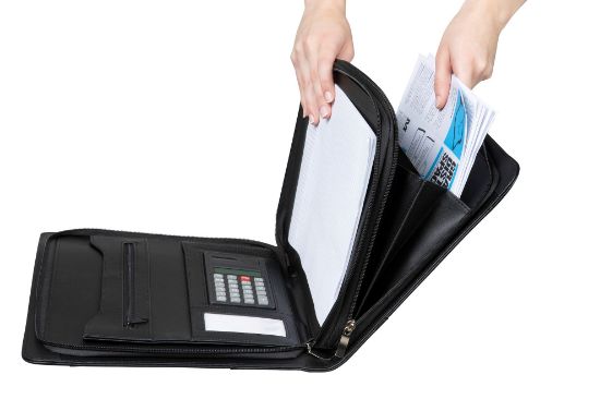 Picture of SPIRAX A4 EXECUTIVE ZIPPERED COMPENDIUM