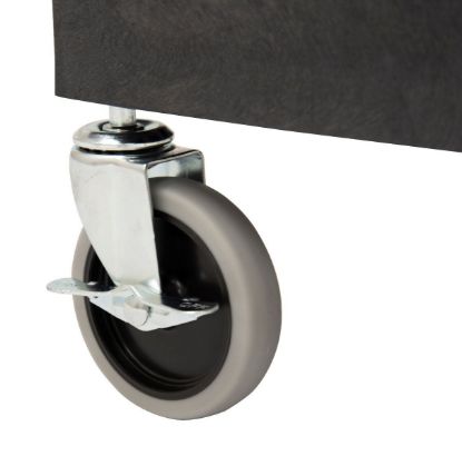 Picture of TUFFY TUB TROLLEY 1 FLAT SHELF + 2 TUBS