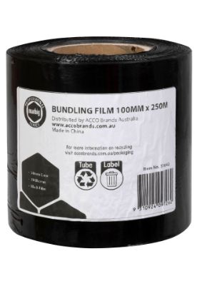 Picture of MBG PRO BNDL FLM 100MMX250M BLK 2IN CORE