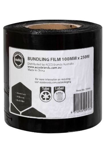 Picture of MBG PRO BNDL FLM 100MMX250M BLK 2IN CORE