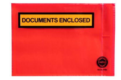 Picture of MBG DOC ENCL ENV RED 165X115MM BX1000