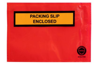 Picture of MBG PCK SLP ADH ENV RED 165X115MM BX1000