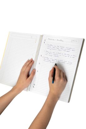 Picture of CH LECTURE BOOK A4 140 PAGE BLACK