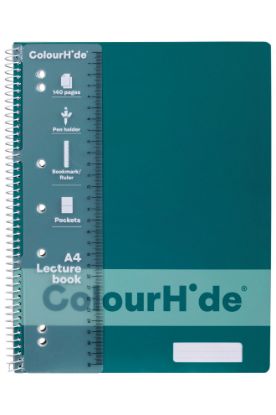 Picture of CH LECTURE BOOK A4 140 PAGE TEAL GREEN