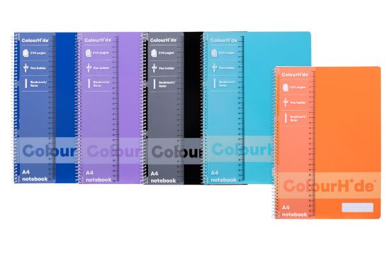 Picture of CH NOTEBOOK A4 240 PAGE ASTD
