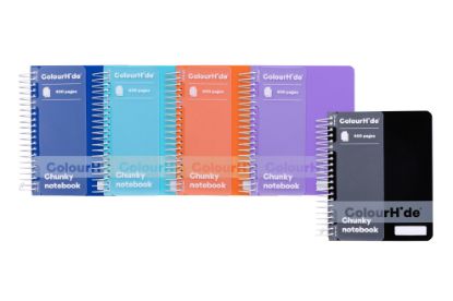 Picture of CH NOTEBOOK CHUNKY 400PG ASTD