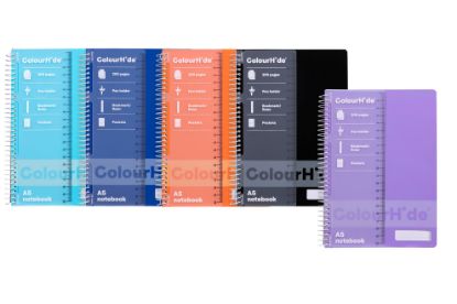 Picture of CH NOTEBOOK A5 200PG ASTD