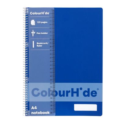 Picture of CH NOTEBOOK A4 120 PAGE CL BLUE
