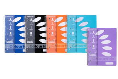 Picture of CH NOTEBOOK A4 5SUBJECT 250PG ASTD