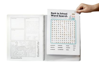 Picture of CH 5 SUBJECT BOOK A4 250 PAGE BLACK
