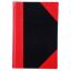 Picture of CMBLD RD & BLK NOTEBK A6 100 LEAF