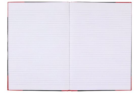 Picture of CMBLD RD & BLK NOTEBK A4 100 LEAF