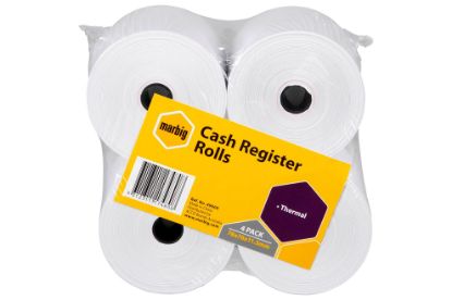 Picture of CASH REG. ROLL (THERMAL)76X76X11.5MM PK4