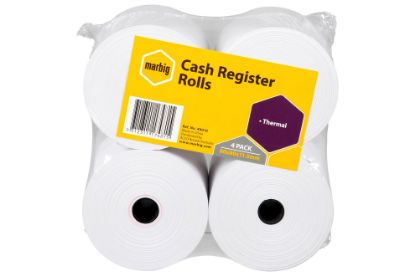 Picture of CASH REG. ROLL (THERMAL)80X80X11.5MM PK4