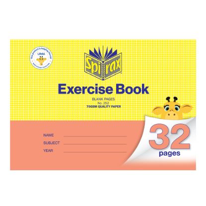 Picture of SPIRAX 252 EXE BK 175X240MM 32P BLANK