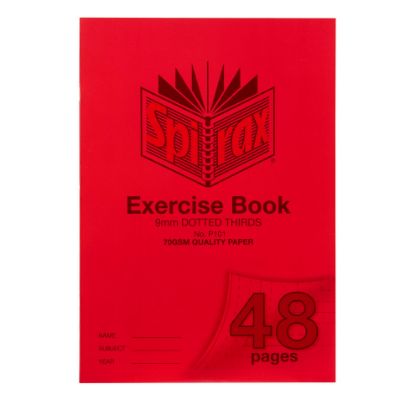 Picture of SPIRAX P101 EXERCISE BOOK A4 9MM DT 48PG