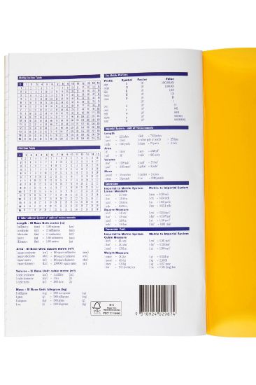 Picture of SPIRAX P106 EXERCISE BOOK A4 8MM 64PG