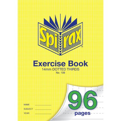 Picture of SPIRAX 109 EXERCISE BOOK A4 96PG 14MM DT