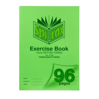Picture of SPIRAX P109 EXERCISE BOOK A4 14MMDT 96PG