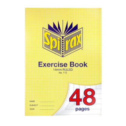 Picture of SPIRAX 112 EXERCISE BOOK A4 48PG 14MM
