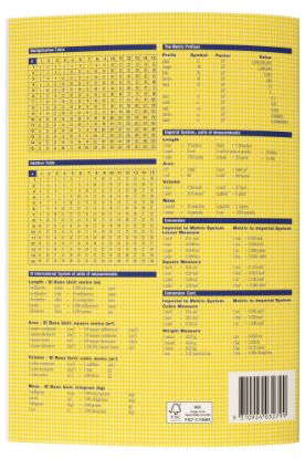 Picture of SPIRAX 138 A4 GRAPH BOOK 10MM 96PG