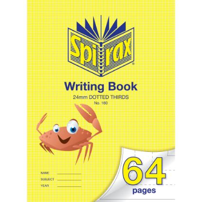 Picture of SPIRAX 160 WRITING BOOK 64PG 24MM DT