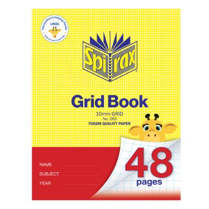 Picture of SPIRAX 262 GRID BK 225X175MM 48P 10MM