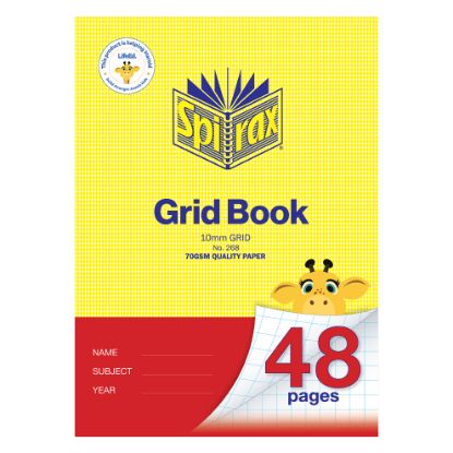 Picture of SPIRAX 268 GRID BK A4 48P 10MM