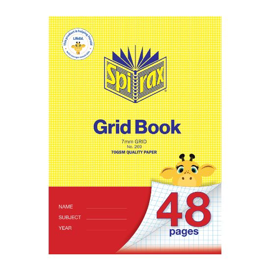 Picture of SPIRAX 269 GRID BK A4 48P 7MM