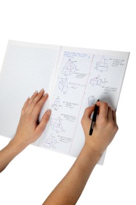 Picture of SPIRAX 132 GRAPH BOOK A4 48PG 5MM GRID