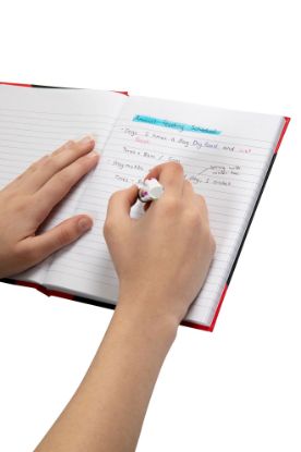 Picture of SPIRAX BLACK AND RED CASE NOTEBOOK A5