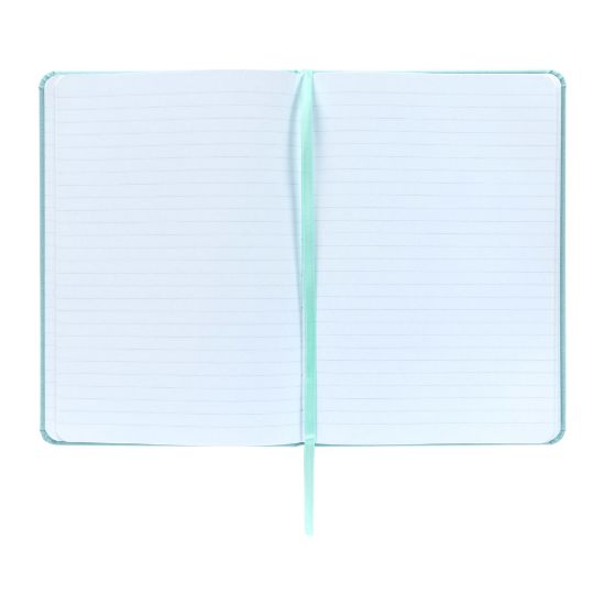 Picture of SPIRAX PLAT LINEN A5 JNL 160P GREEN 7MM