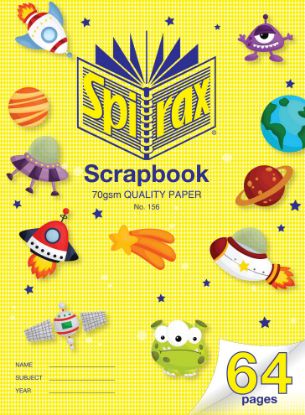 Picture of SPIRAX 156 SCRAPBOOK 64PG 70GSM