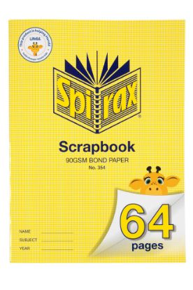 Picture of SPIRAX 354 SS SCRAPBOOK 64PG