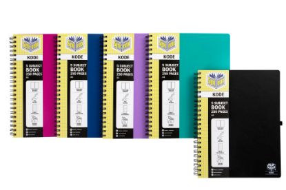 Picture of SPIRAX KODE P960 A4 5 SUBJECT 250 PG AST