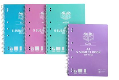 Picture of SPIRAX METALLIC KODE A4 5 SUBJECT