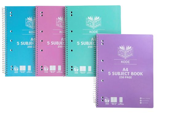 Picture of SPIRAX METALLIC KODE A4 5 SUBJECT