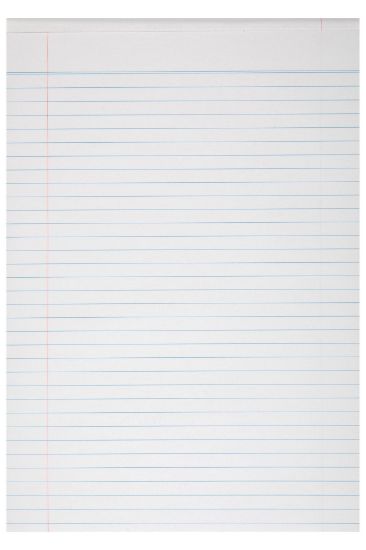 Picture of SPIRAX WRITING PAD A4 100PG RULED  WHITE
