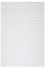 Picture of SPIRAX WRITING PAD A4 100PG RULED  WHITE