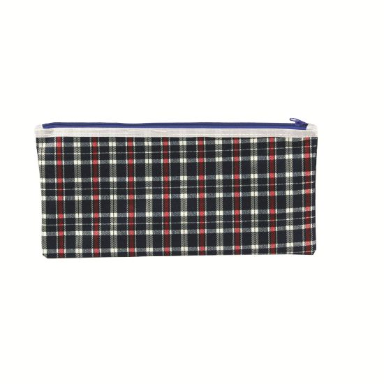 Picture of CELCO PENCIL CASE 340X170MM 1 ZIP TARTAN