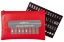 Picture of CELCO PENCIL CASE NAME RED 1 ZIP SML
